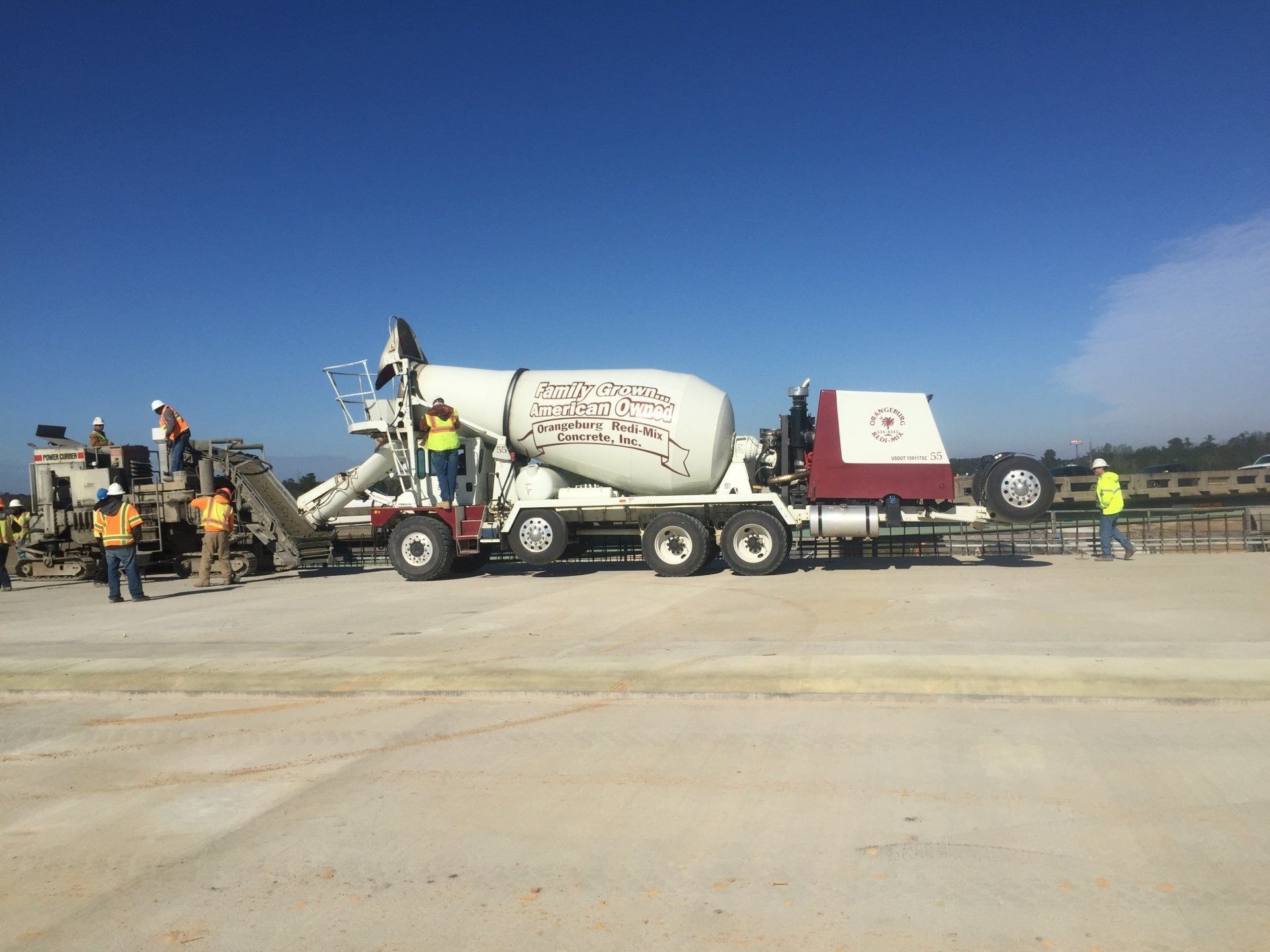 Commercial Construction — Orangeburg, SC — Orangeburg Redi-Mix Concrete, Inc.