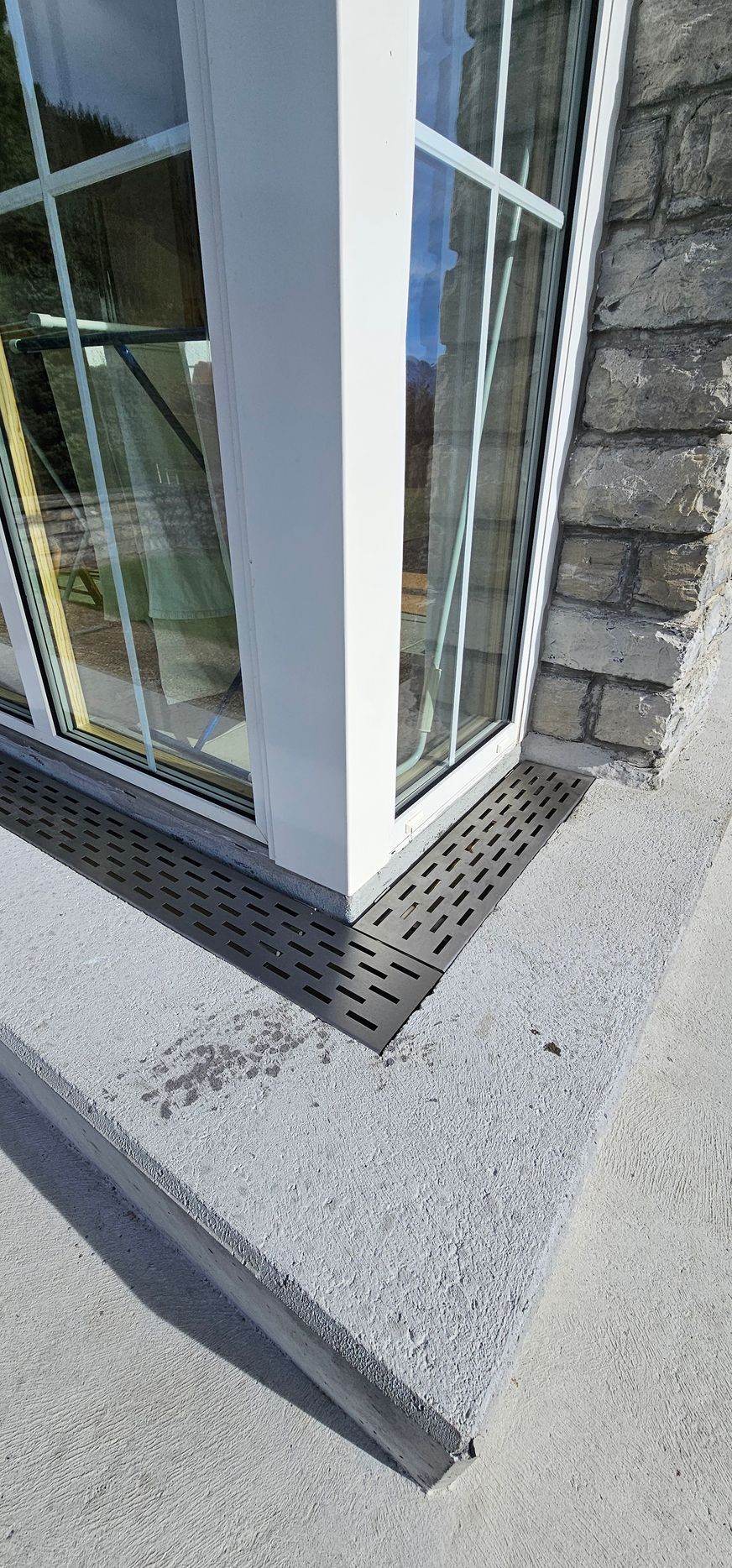 Rinnenabdeckung aus CNS