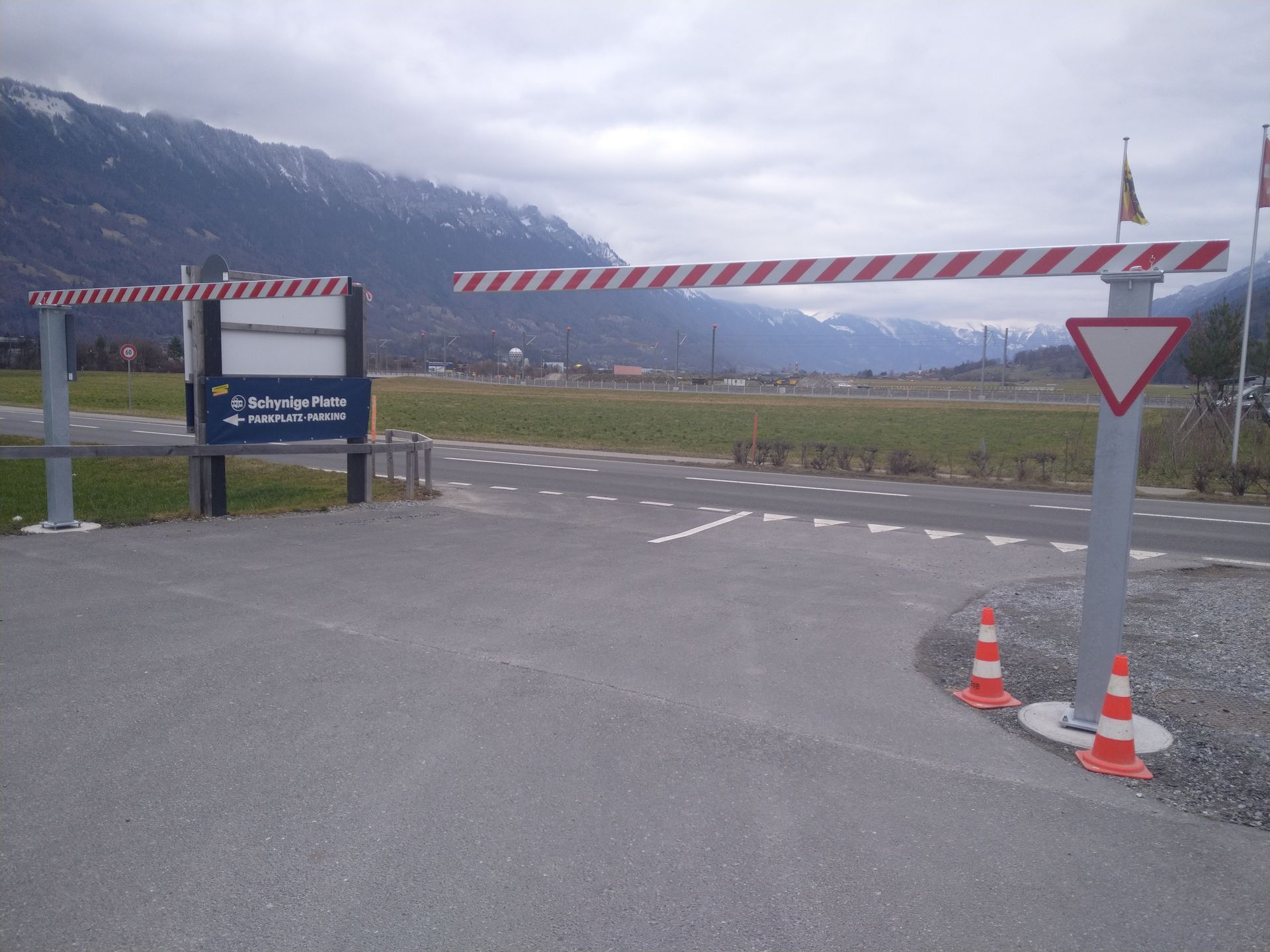 Höhenbeschränkung für Parkplatz