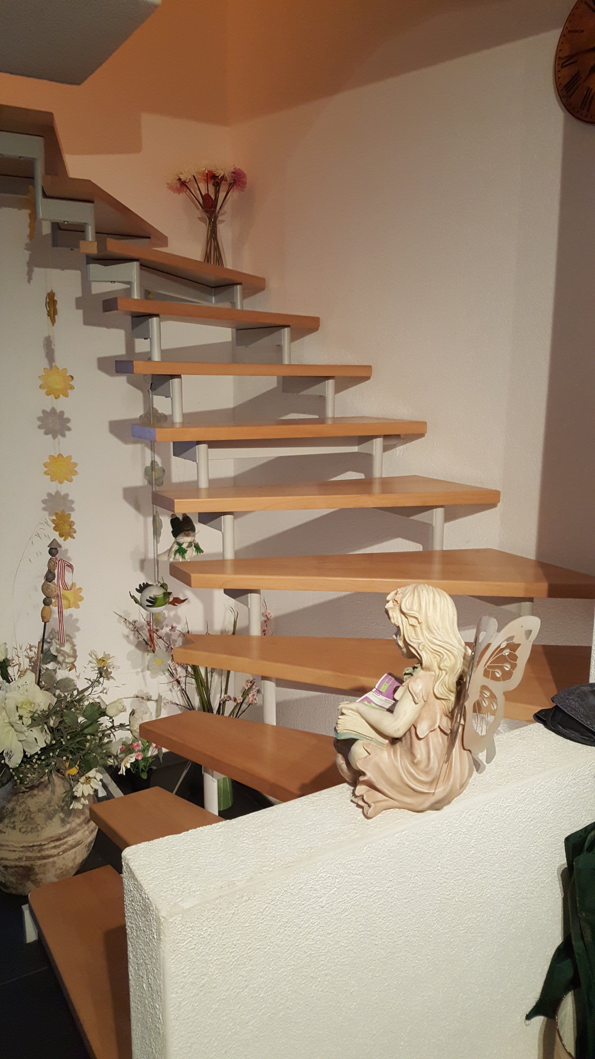 Metalltreppe, freie Form