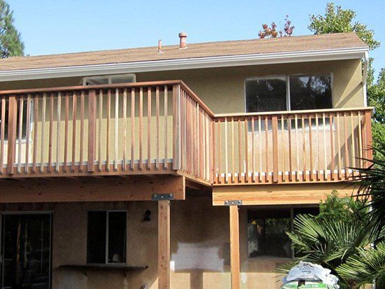 Floor Leveling and Upper Deck with Terrace - Chula Vista, CA - Velazquez Patio Construction Inc