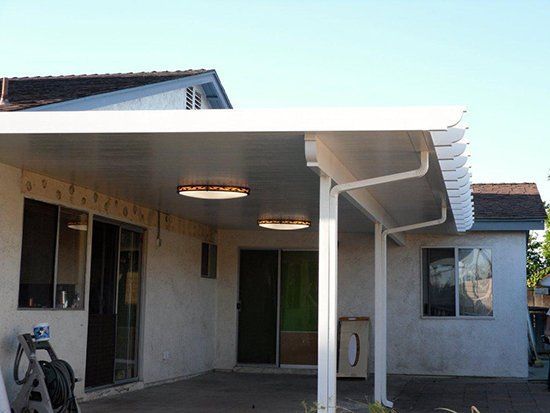 Roof Shaded Patio - Chula Vista, CA - Velazquez Patio Construction Inc