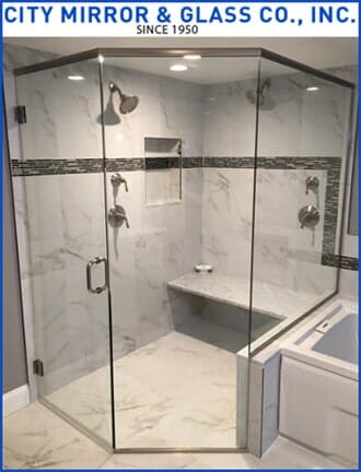 Shower Room — Door Glass & Mirrors in Lowell, MA