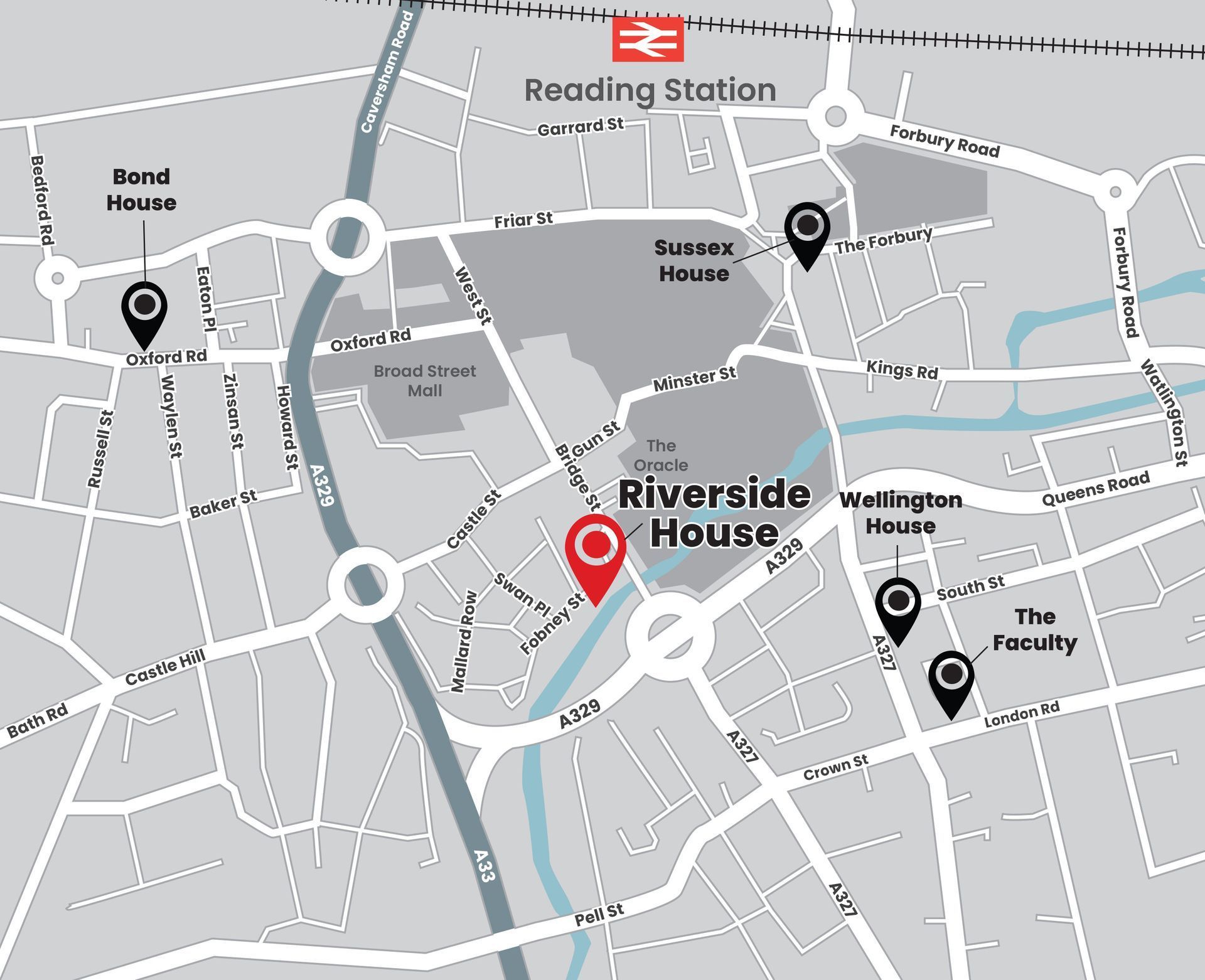 Celador Map - Riverside House