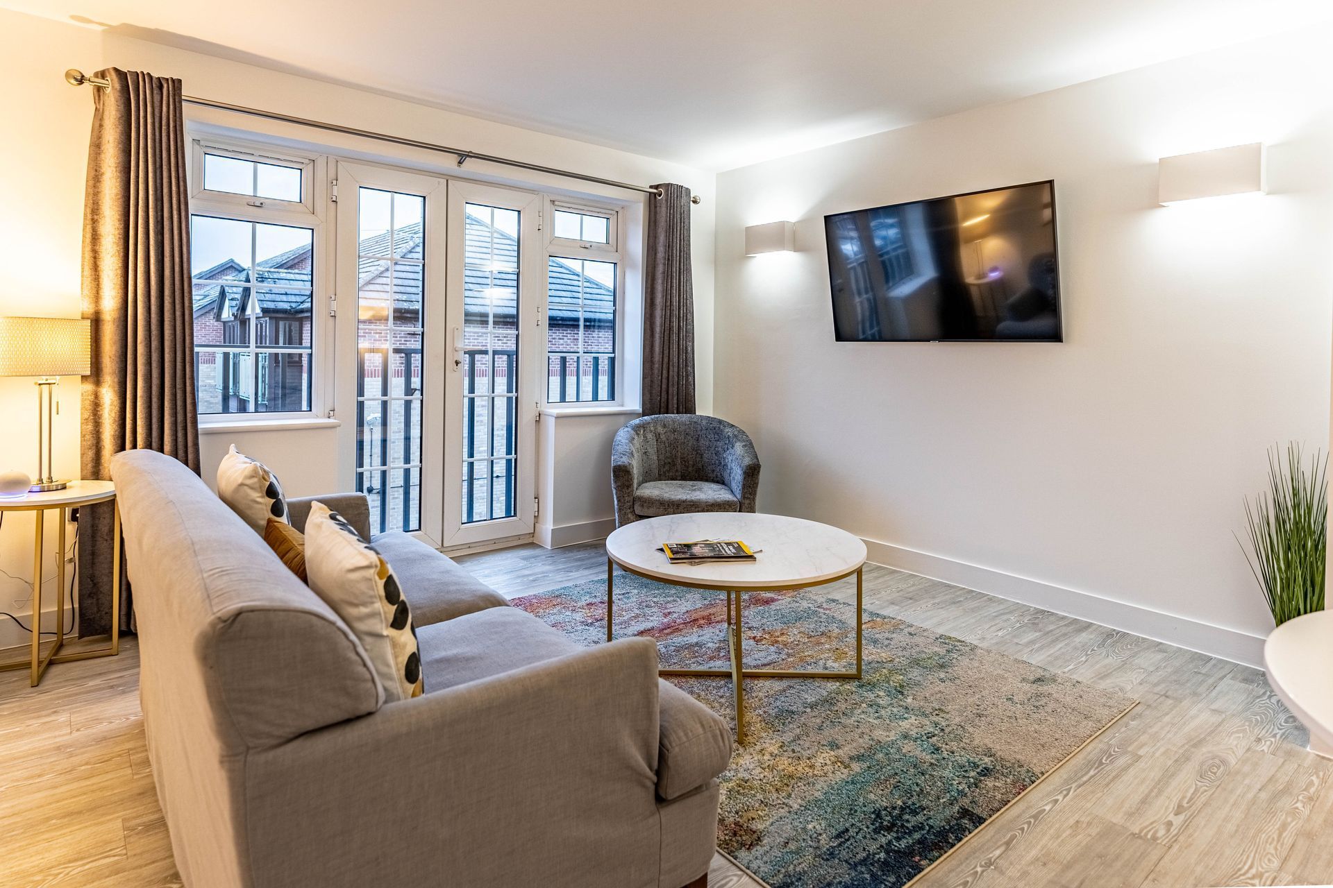 Exterior view of Faculty serviced apartments by Celador