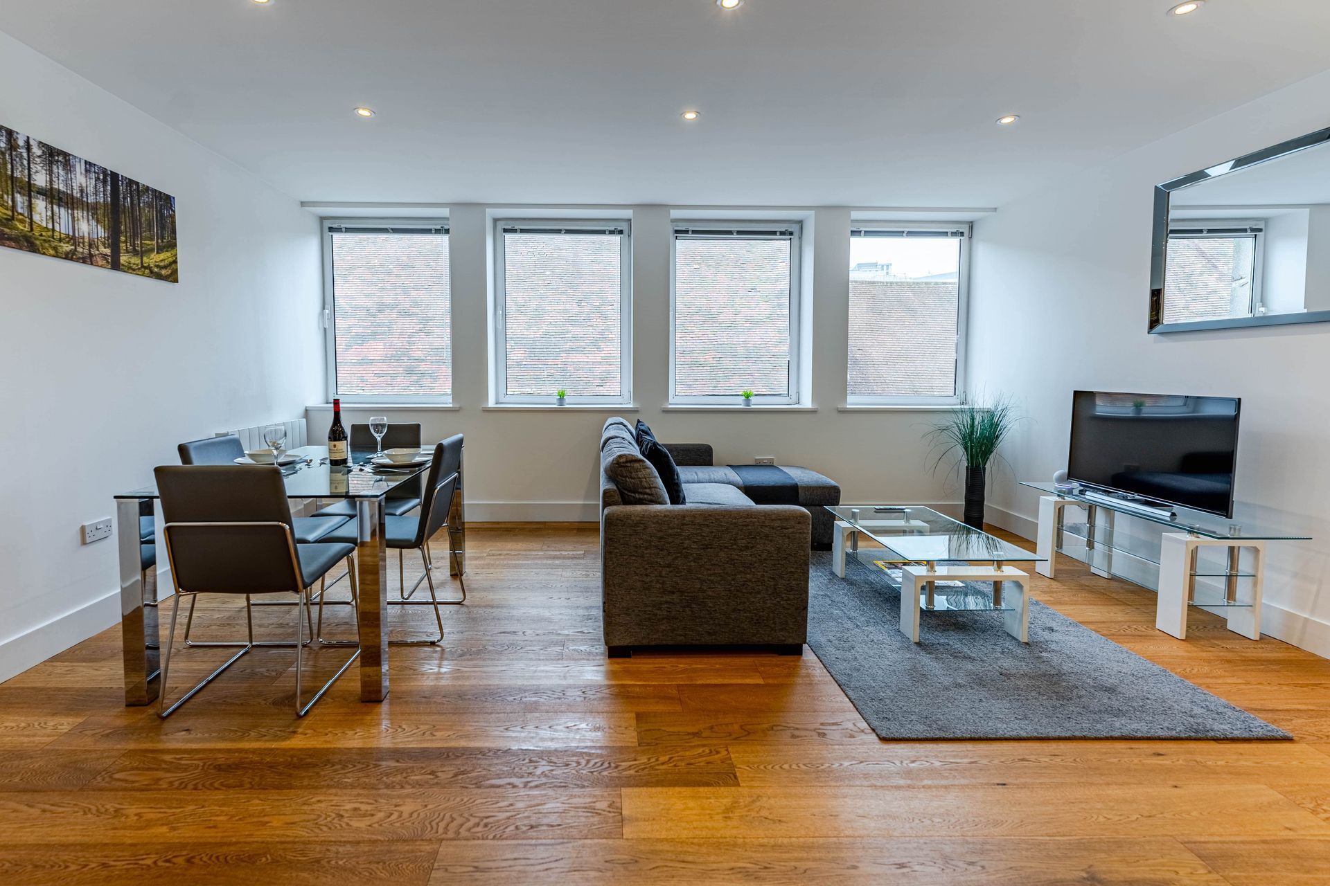 Sussex house open plan living area celador apartments