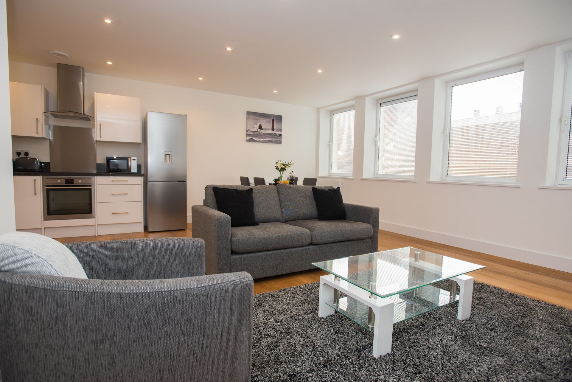 Serviced Apartment in Reading - Living Room