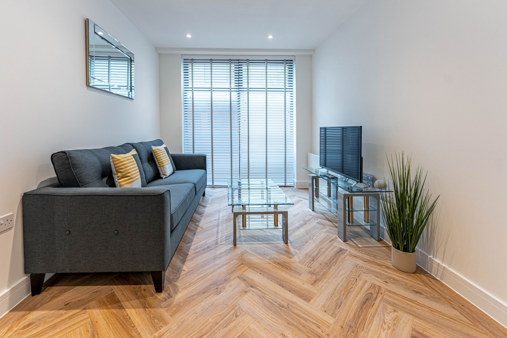 Wellington house living area Celador apartments