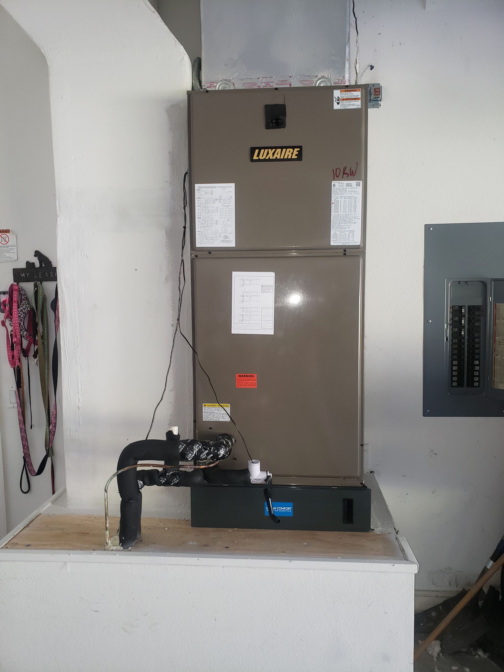HVAC Repair Near Me. Image: An air handler repair