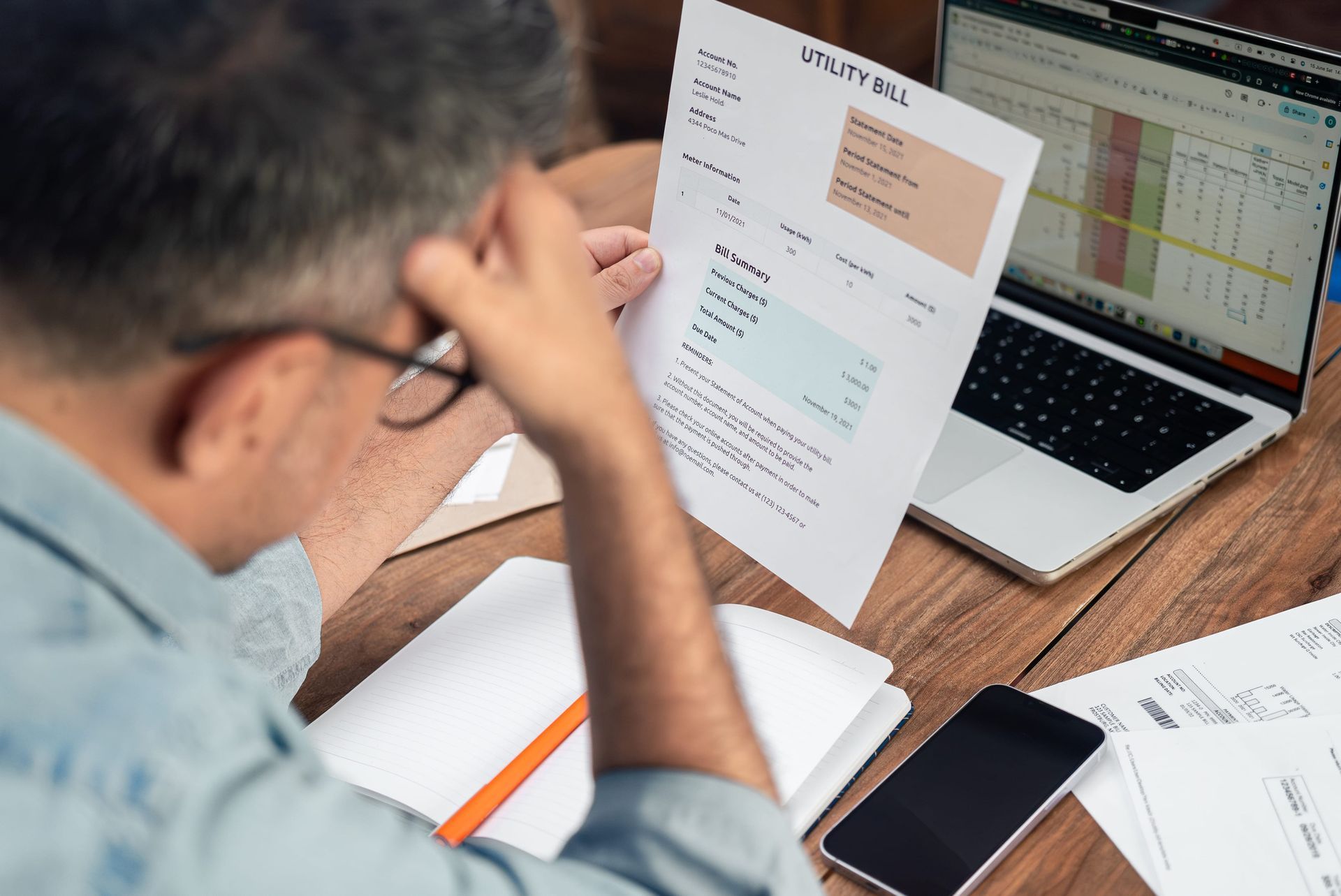 Thermostat showing AC running constantly