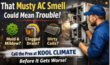 Dirty sock smell air conditioner