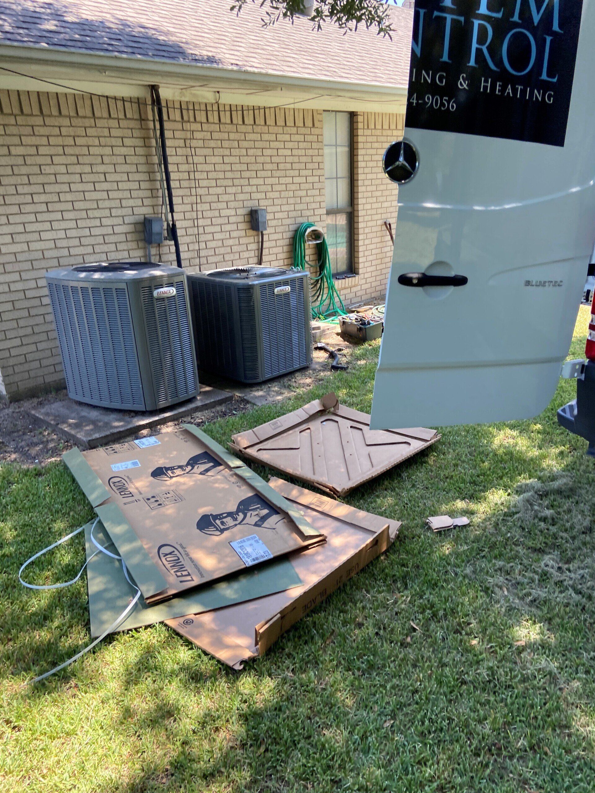 Installing HVAC Units — Terrell, TX — System Control Air Conditioning & Heating