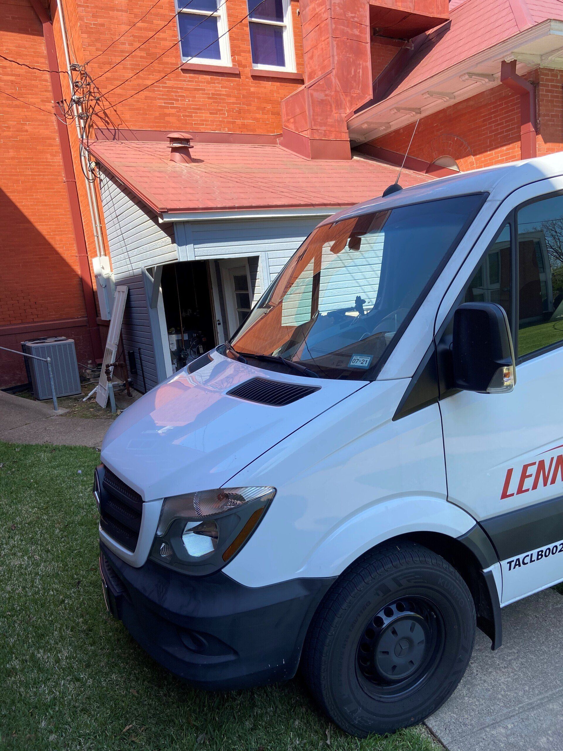 Front Of The Van — Terrell, TX — System Control Air Conditioning & Heating
