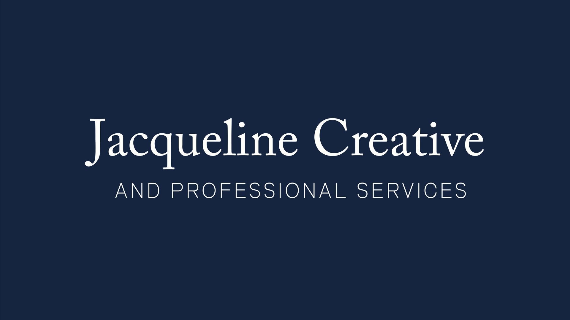 Jacqueline Creative, logo