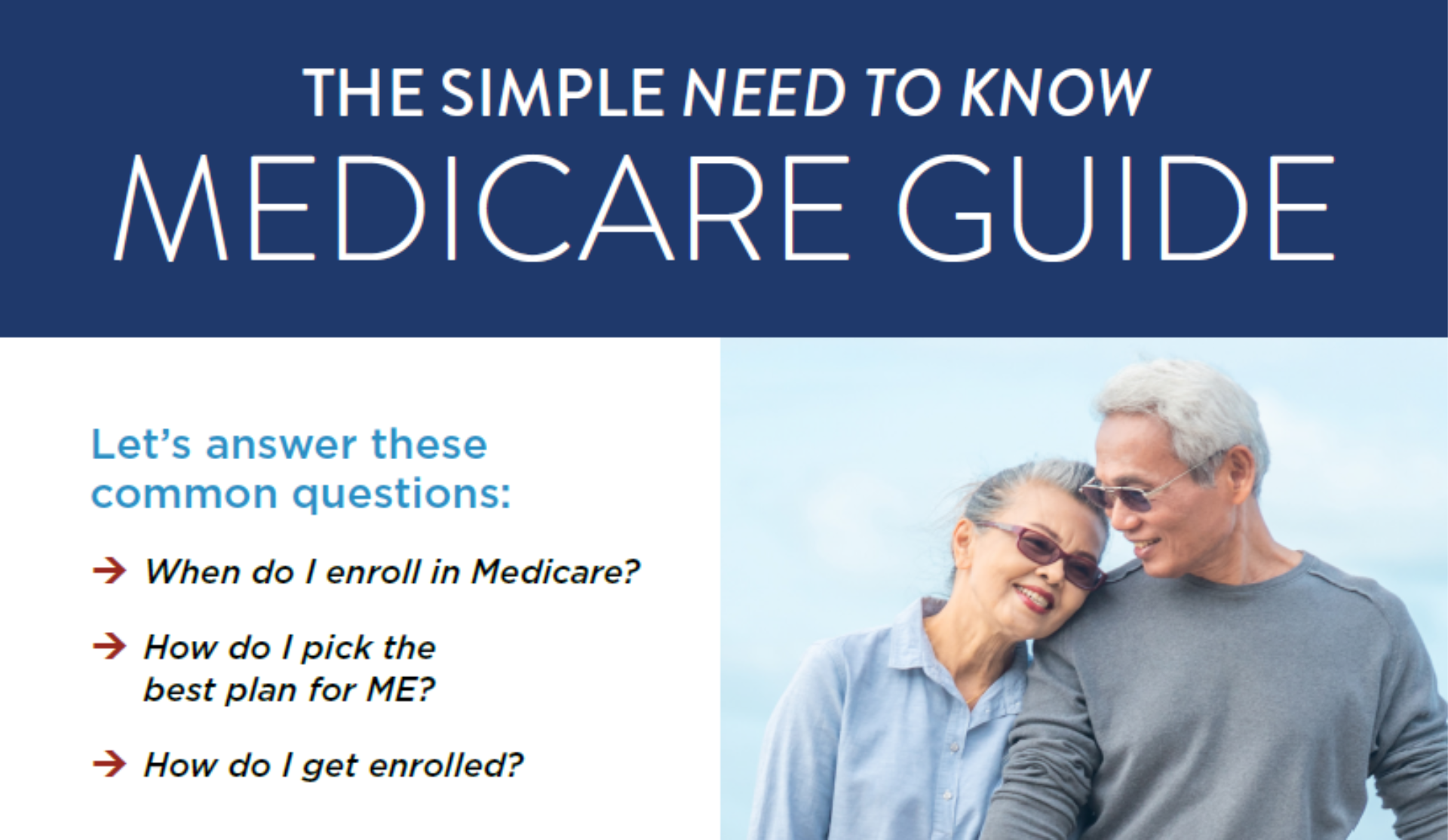 the simple need to know Medicare guide