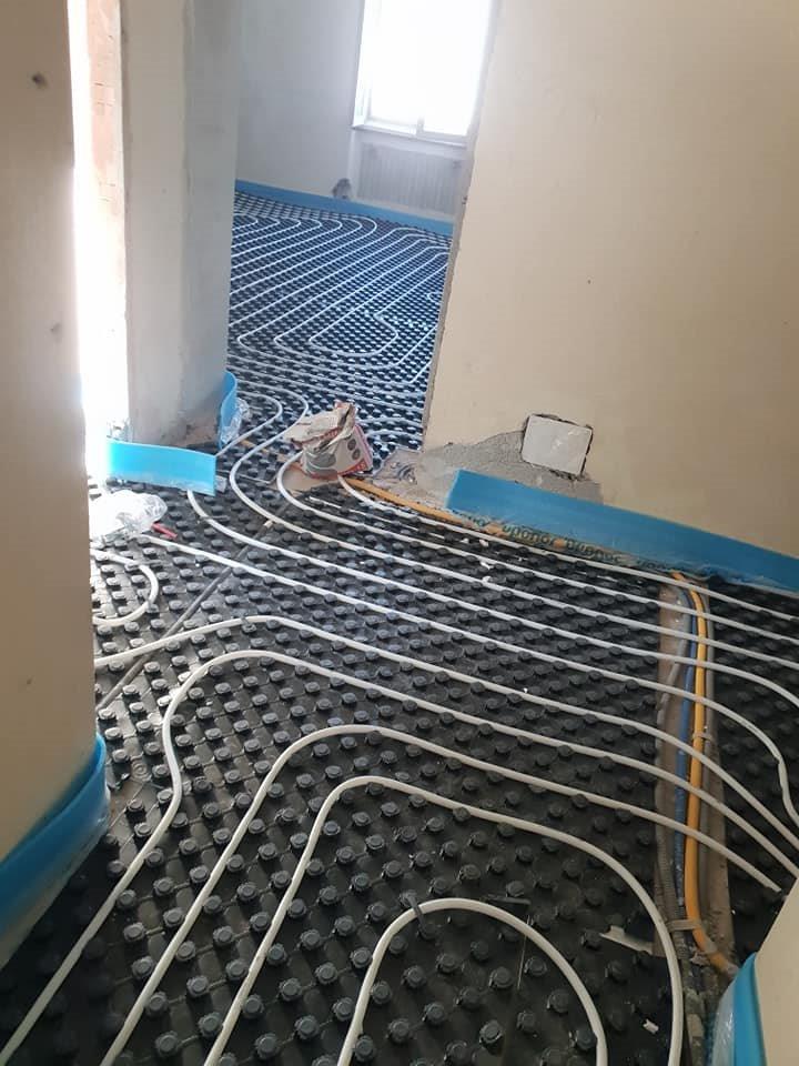 installazione impianti pavimento