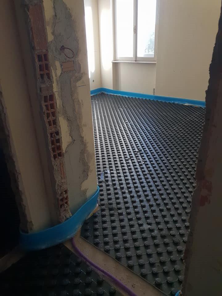 impianto riscaldamento a pavimento