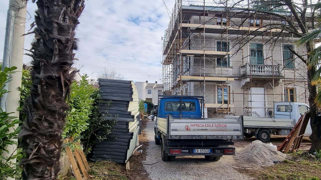 cantiere edile di Impresa Edile Gorizia