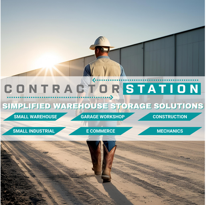 Contractor Station logo with descriptions of uses