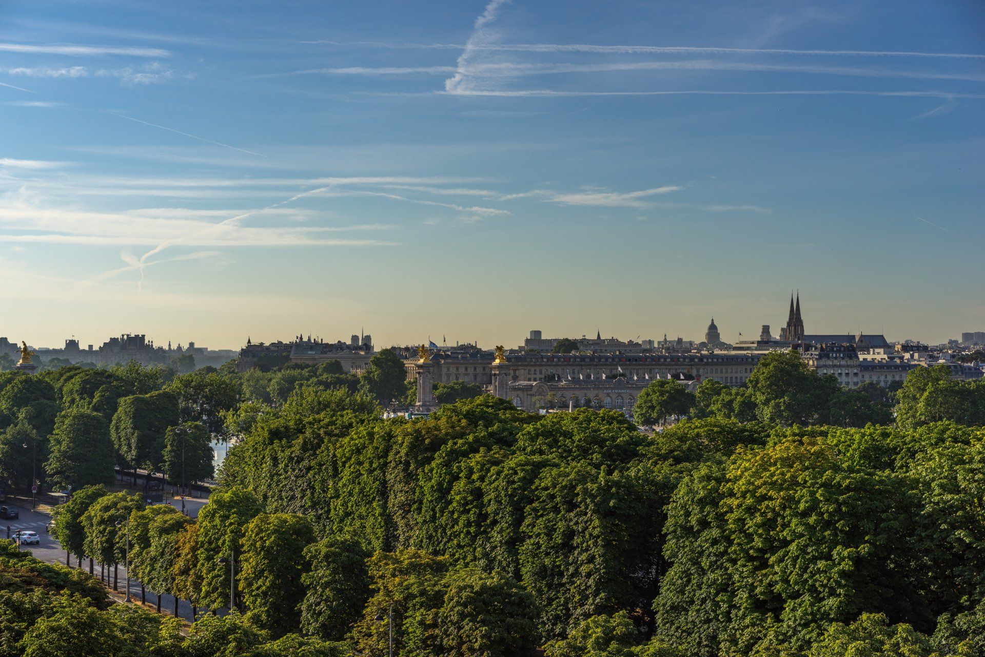 Charles Ferry suite, view from the room - Le Damantin Paris