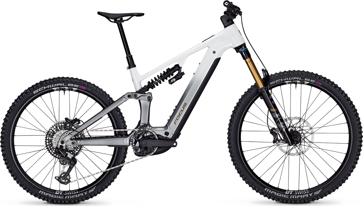 An E-Bike Standing Up— Trinity Cycle Works In Cairns City, QLD