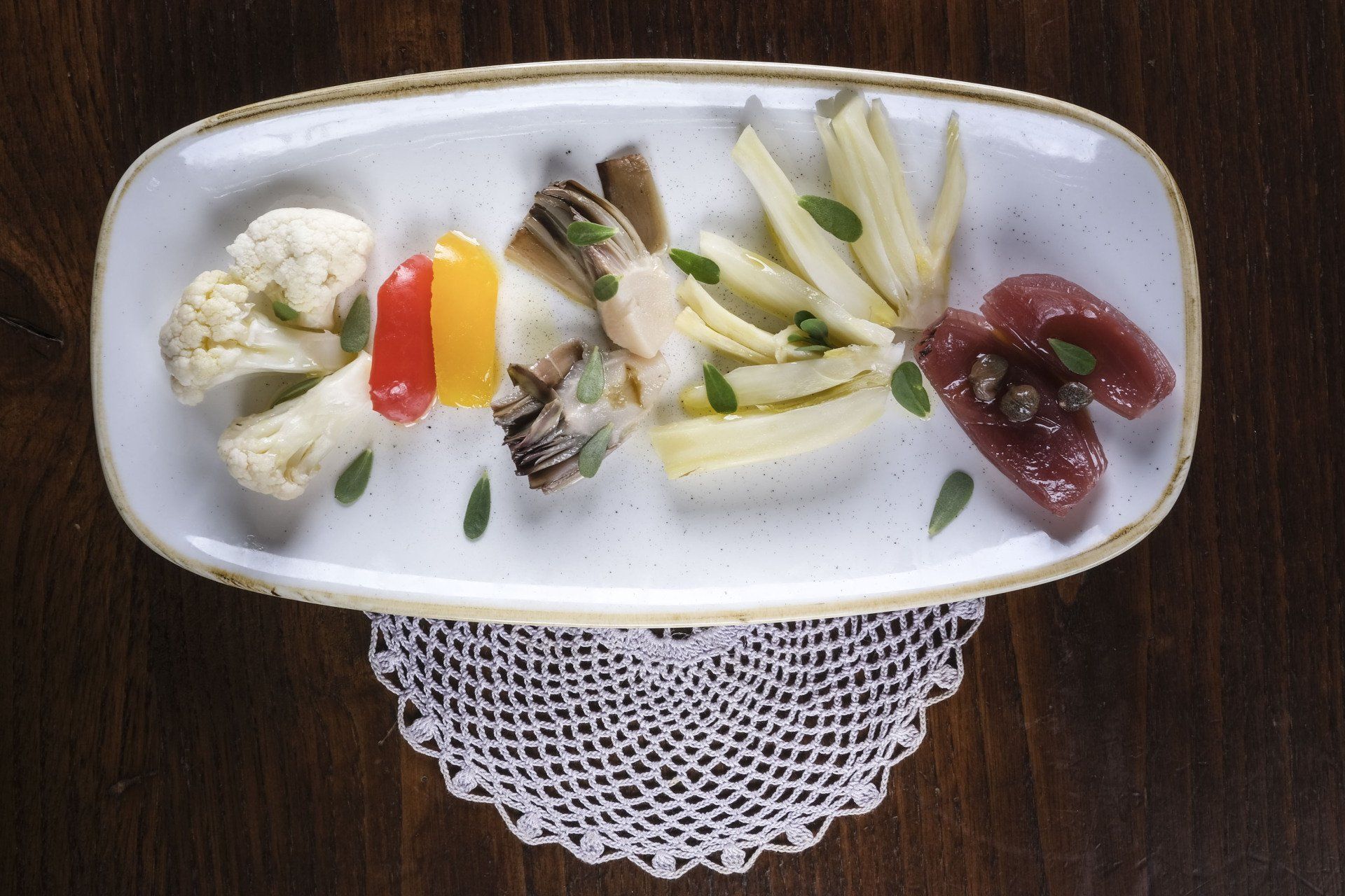 Un piatto di giardiniera