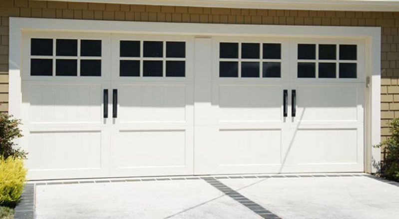 White openhead garage - Garage doors in San Francisco, CA