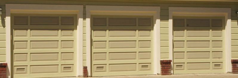 Cream Garage door - Garage doors in San Francisco, CA