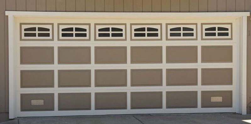 Beige garage door - Garage doors in San Francisco, CA