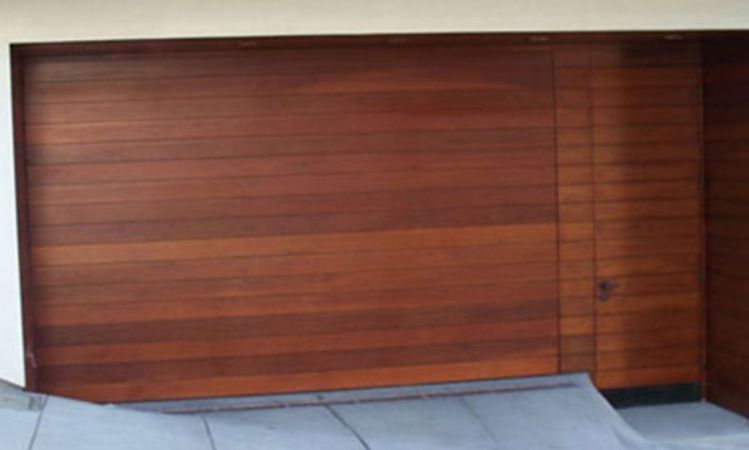 Horizontal wood - Garage doors in San Francisco, CA