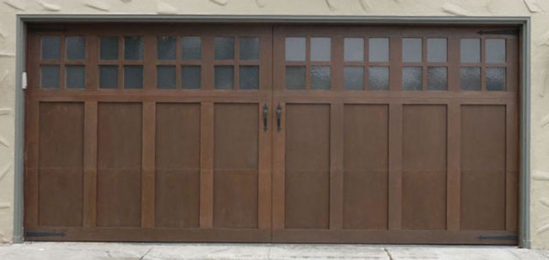 Dark wood - Garage doors in San Francisco, CA