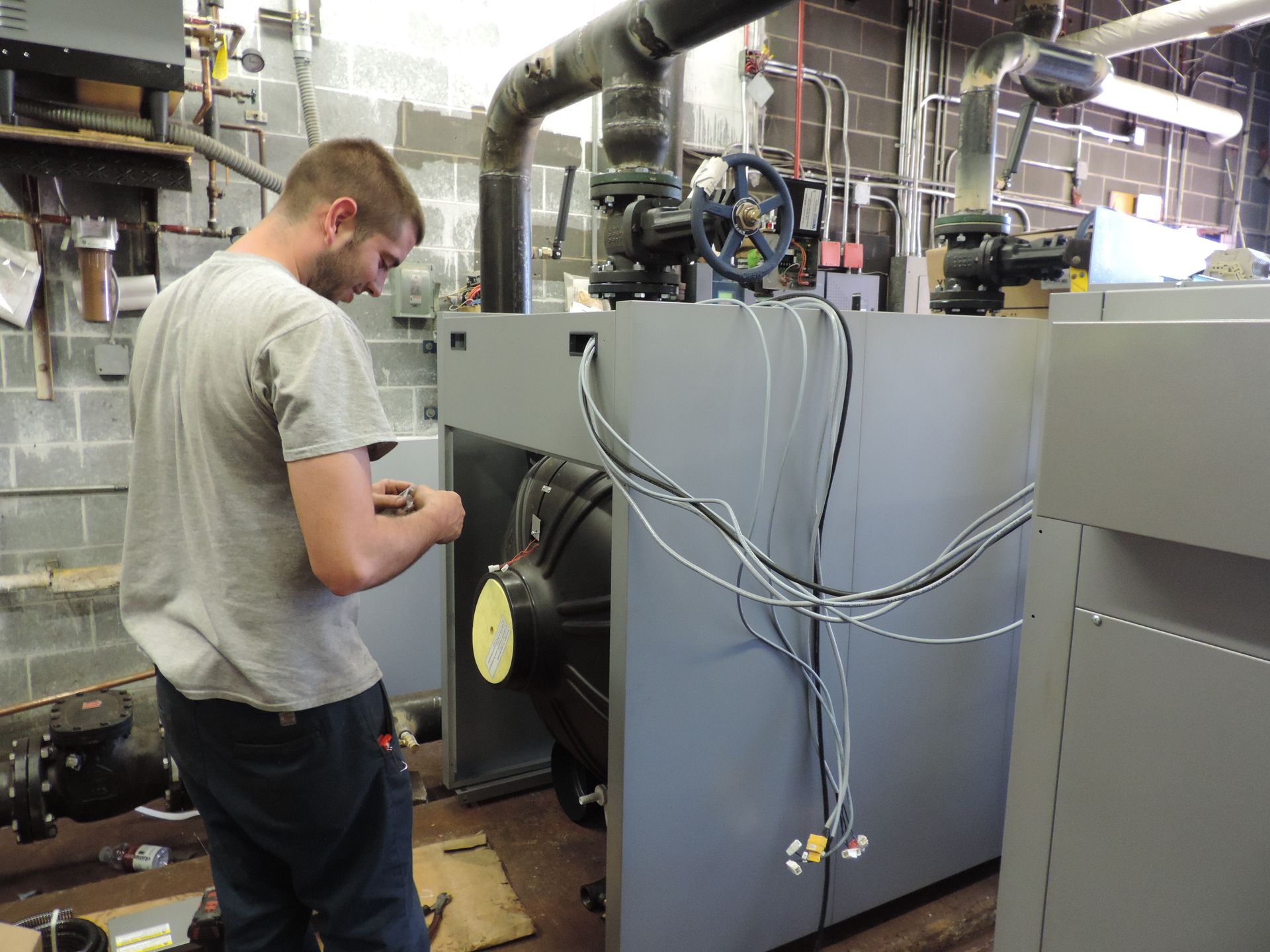 Hooking up a Viessmann Boiler