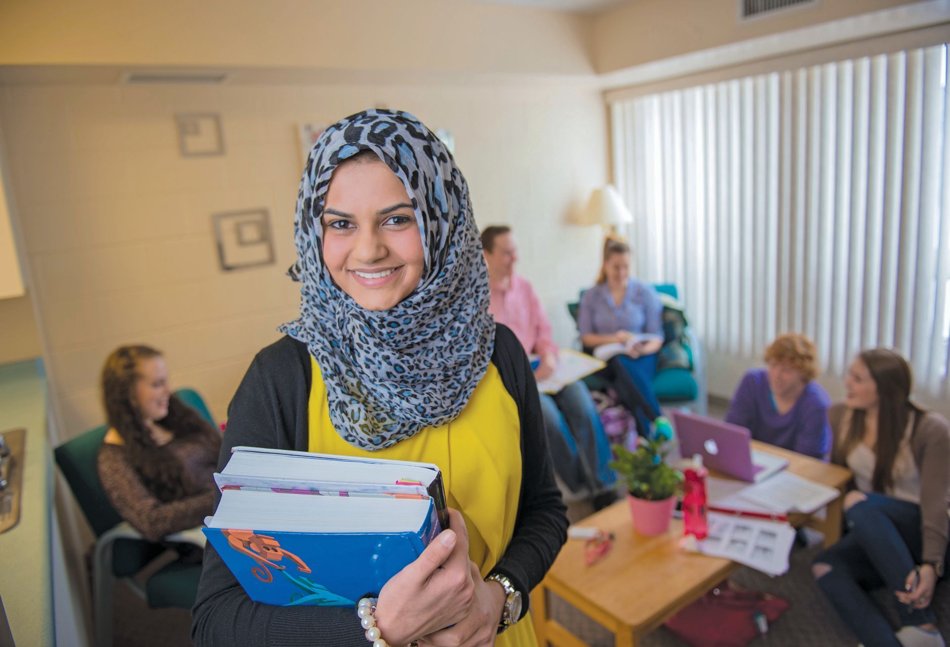 Students in residence