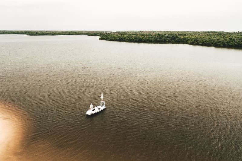 Inshore fishing photography