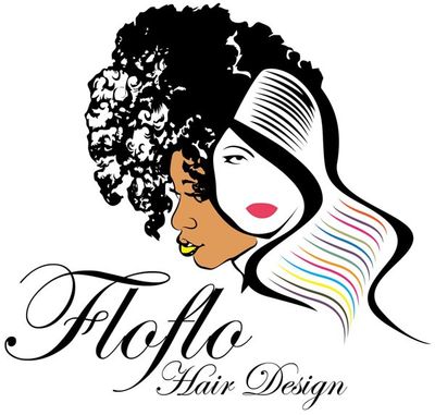 Flo Flo Hair Design Company Logo