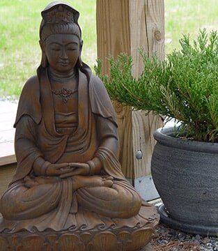 Meditating Buddha Statue — Healing Studio in Bangor, ME