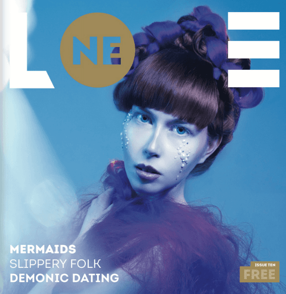 A Front cover look for a collection called under the sea for NELove magazine by Paul Clayton