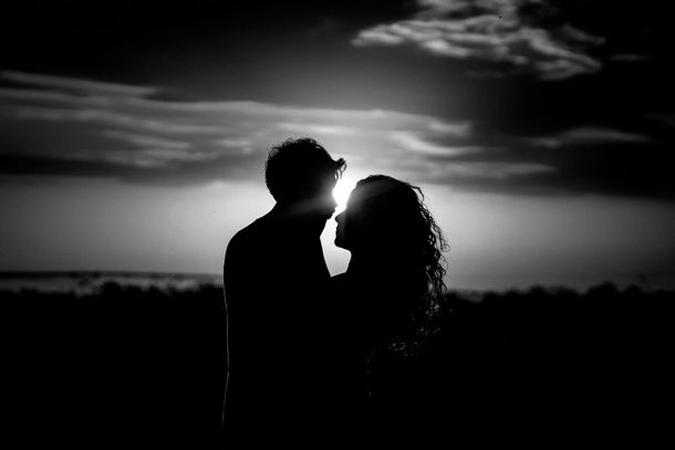 Couple silhouette