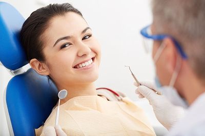 Smiling Patient at Dental Clinic — Spencer, WV — Gentle Dental Care