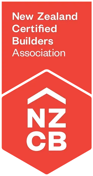 The logo for the new zealand certified builders association Statement Homes Christchurch