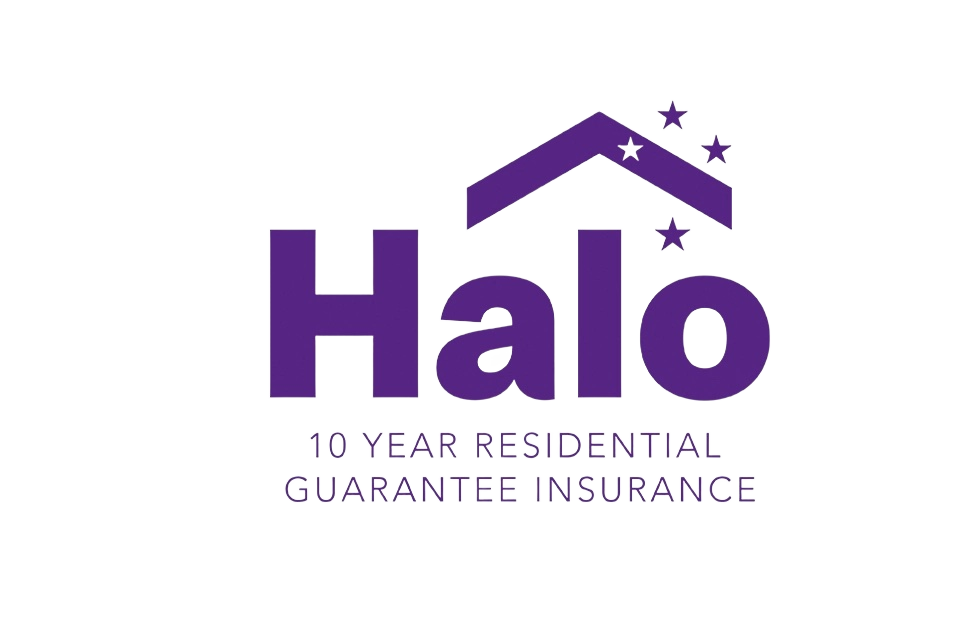 The halo logo is a 10 year residential guarantee insurance. Statement Homes Christchurch