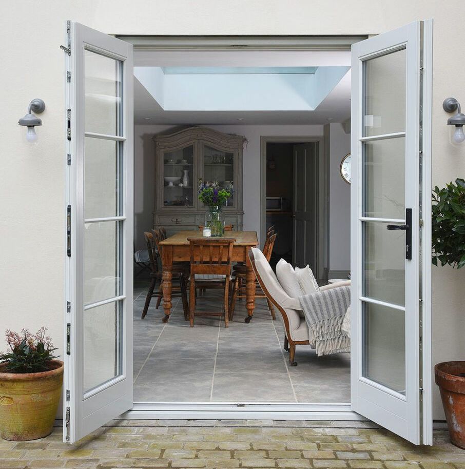 Cypress wood windows and doors