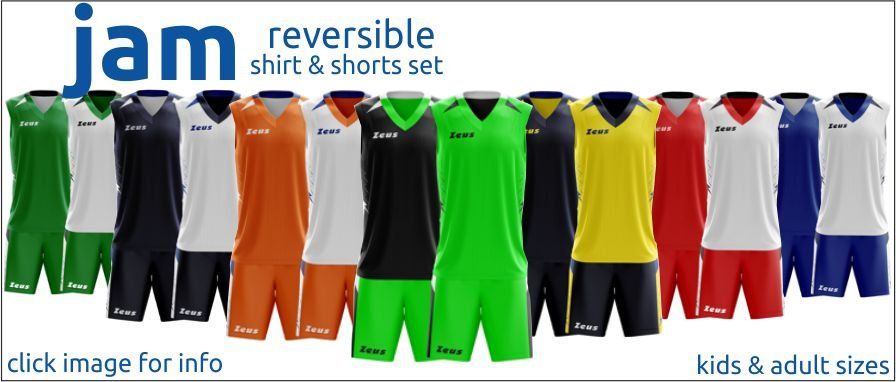 Basketball Kit Jam Reversible Basketball Kits