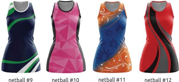 Sublimation Printed Netball Kits