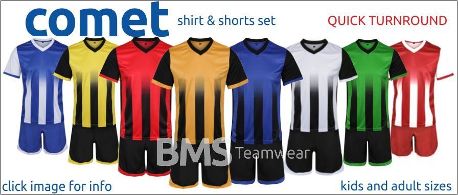 BMS Teamwear Comet Football Kits