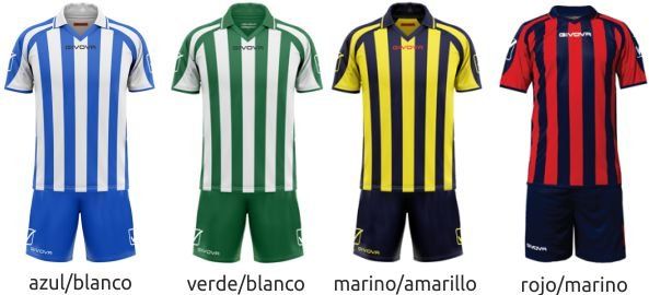 Givova Striped Football Kits