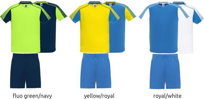 Juve Football Kits - 2 shirts, 1 shorts