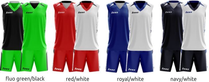 Jam Reversible Basketball Kits