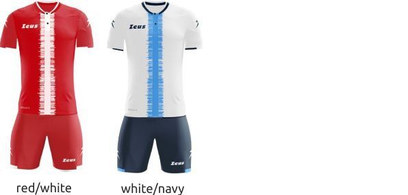ZEUS Short Sleeve Football Set Mod. KIT MUNDIAL x 5-a-side football match