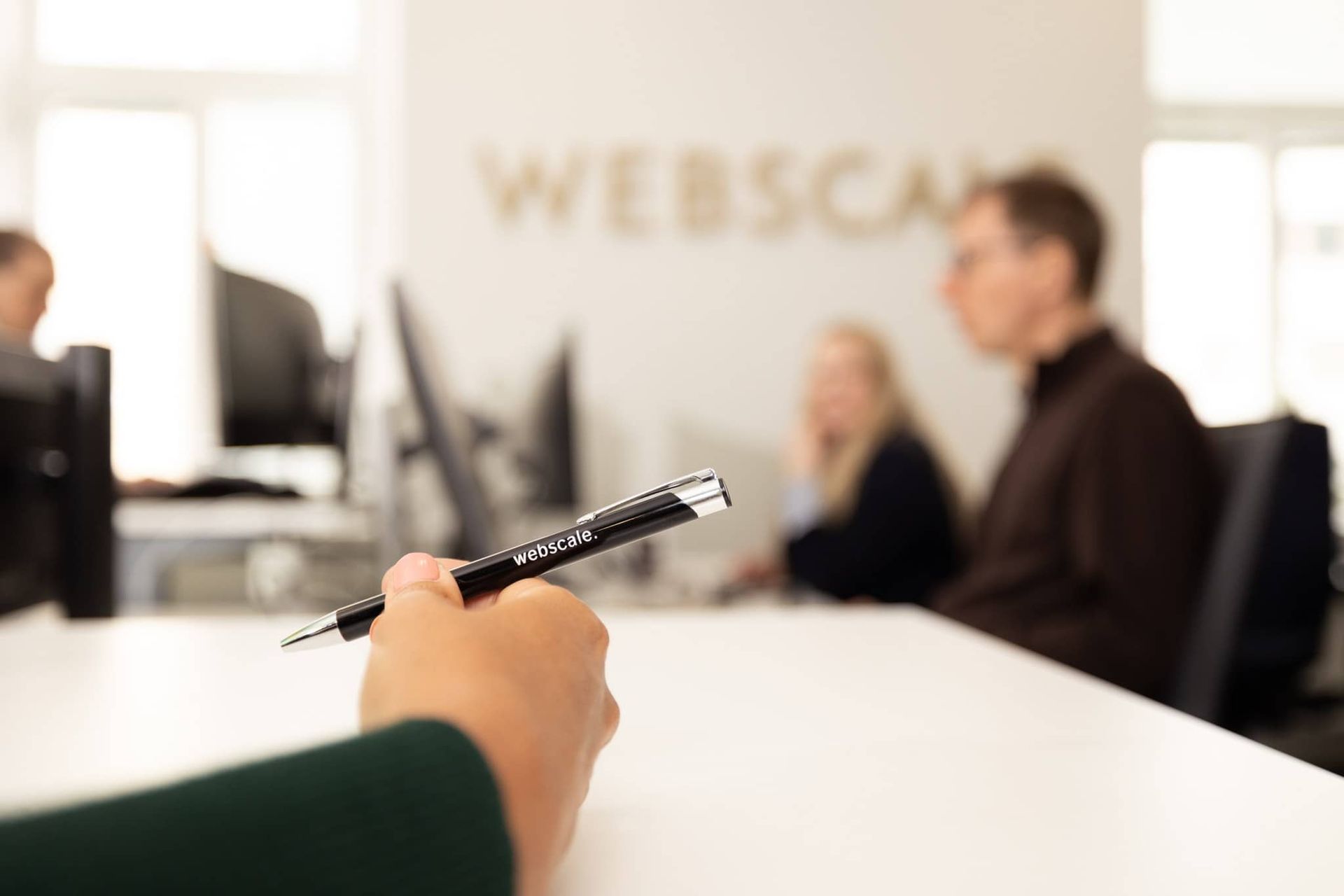 Webscalen toimisto ja uudet työntekijät